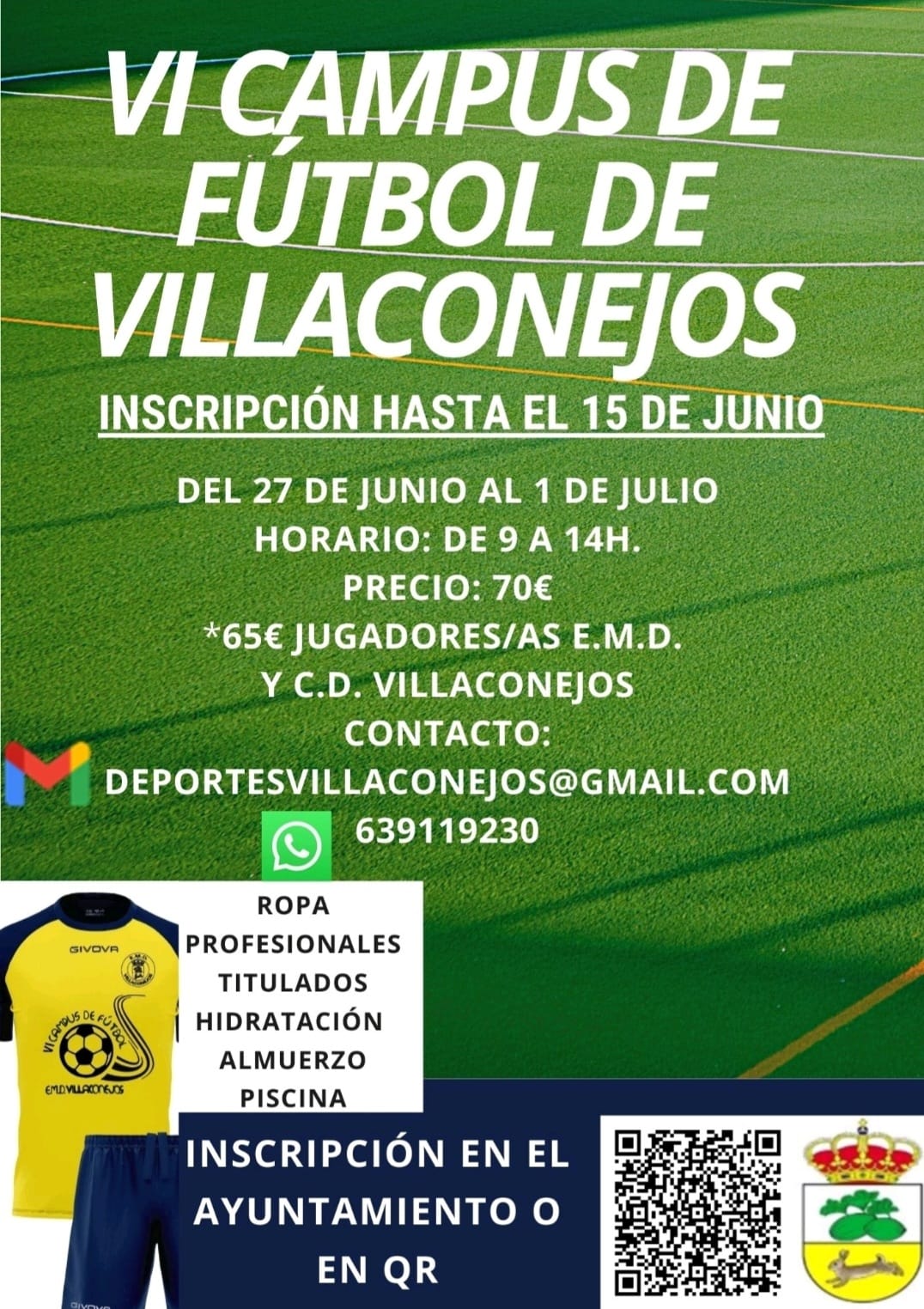 VI Campus futbol Villaconejos